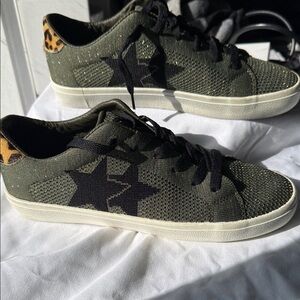 VINTAGE HAVANA NIKKI METALLIC THREAD SNEAKER